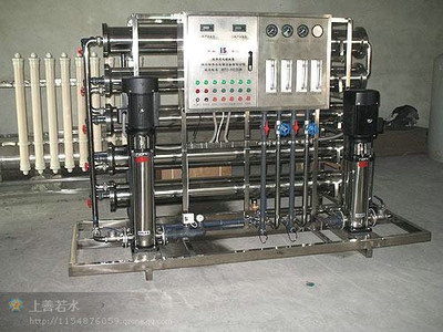 2噸每小時兩級反滲透純凈水設備